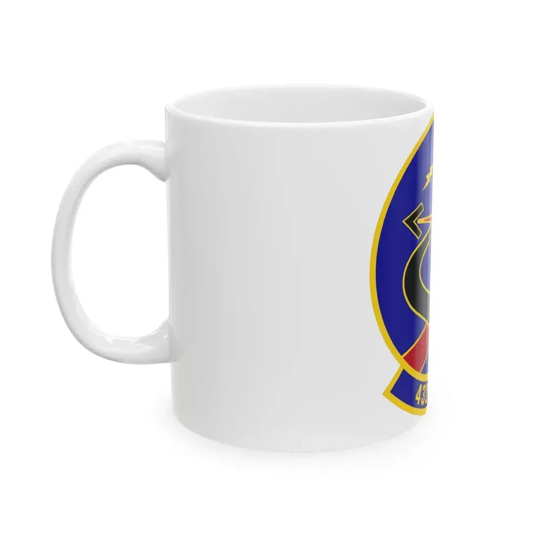 432d Aircraft Communications Maintenance Squadron (U.S. Air Force) White Coffee Mug - Go Mug Yourself