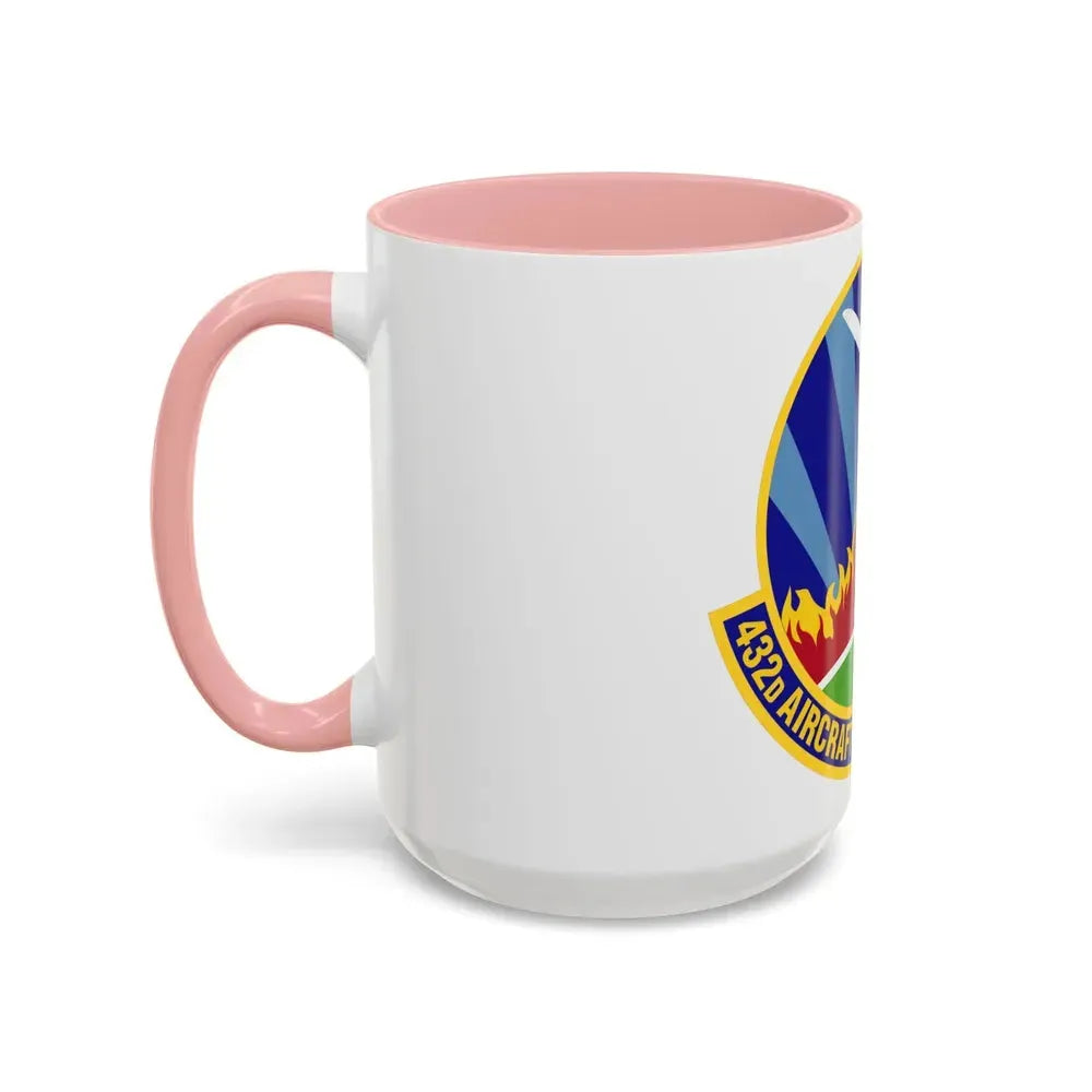 432d Aircraft Maintenance Squadron (U.S. Air Force) Accent Coffee Mug - Go Mug Yourself