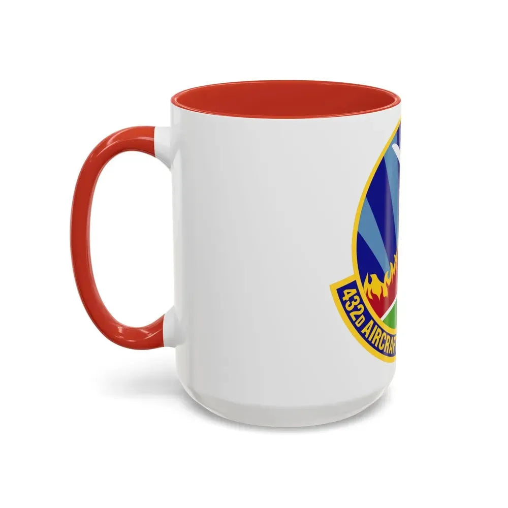432d Aircraft Maintenance Squadron (U.S. Air Force) Accent Coffee Mug - Go Mug Yourself