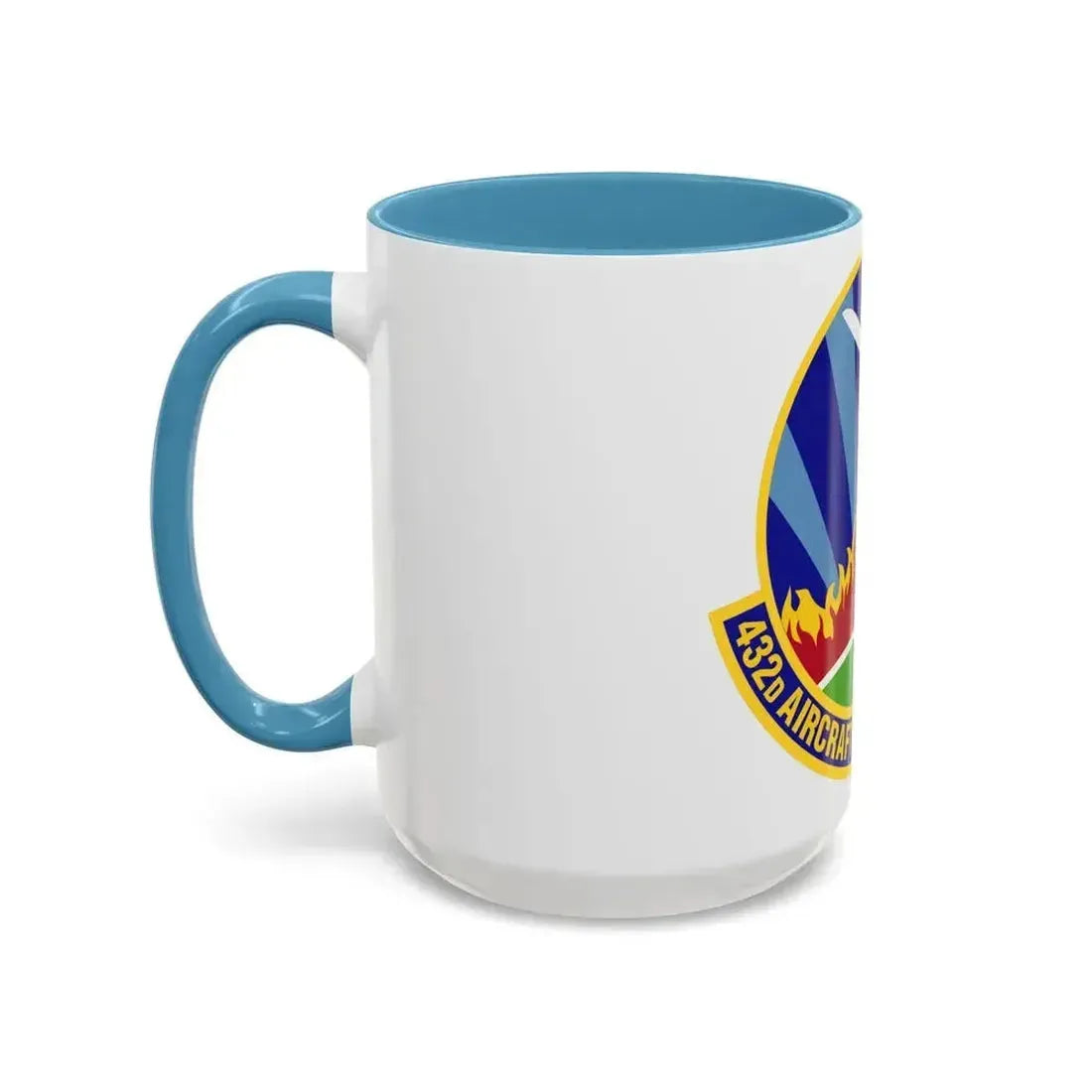 432d Aircraft Maintenance Squadron (U.S. Air Force) Accent Coffee Mug - Go Mug Yourself