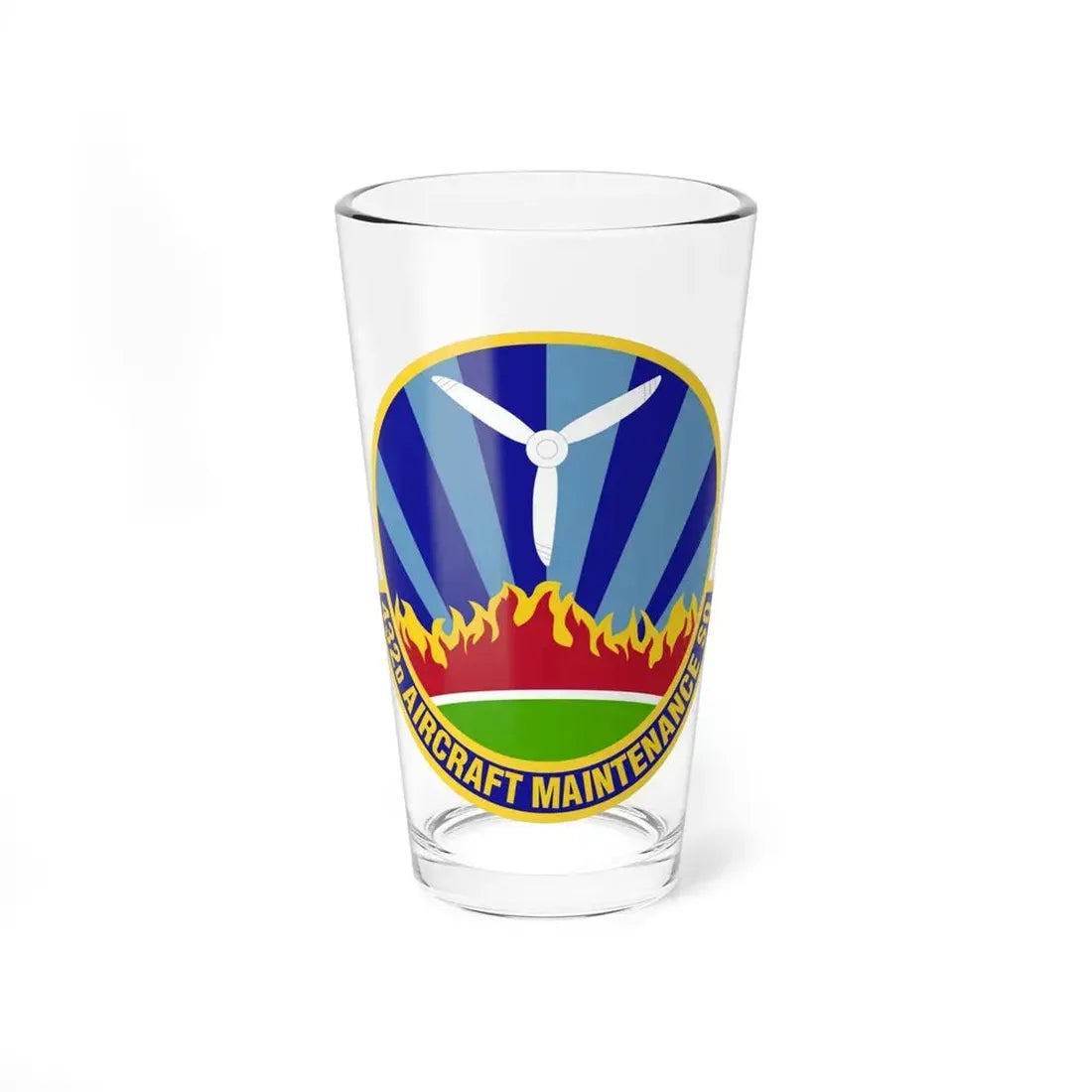 432d Aircraft Maintenance Squadron (U.S. Air Force) Pint Glass 16oz 16oz - Go Mug Yourself