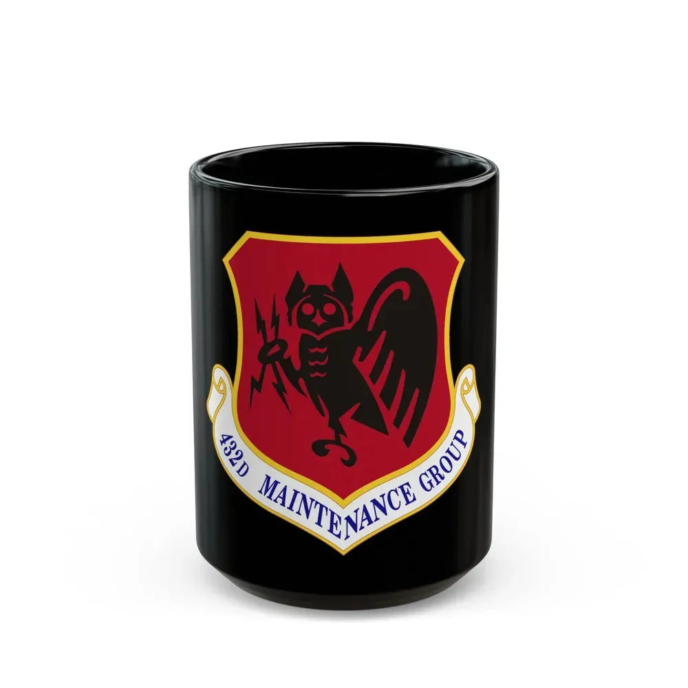 432d Maintenance Group (U.S. Air Force) Black Coffee Mug 15oz - Go Mug Yourself