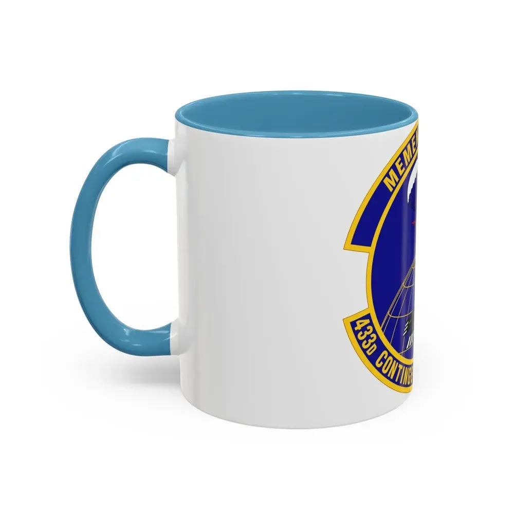 433 Contingency Response Flight AFRC (U.S. Air Force) Accent Coffee Mug - Go Mug Yourself