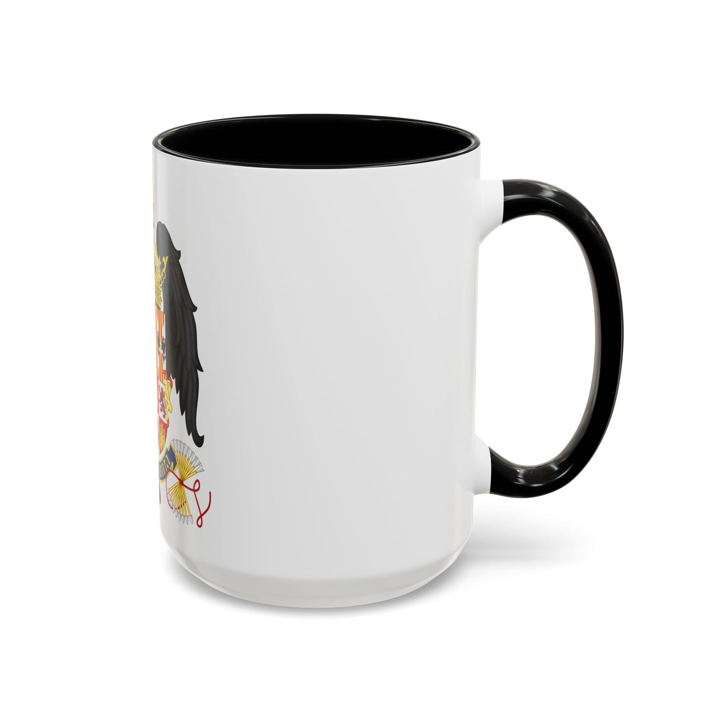 Coat of Arms of Queen Isabella of Castile (1492-1504) - Accent Coffee Mug