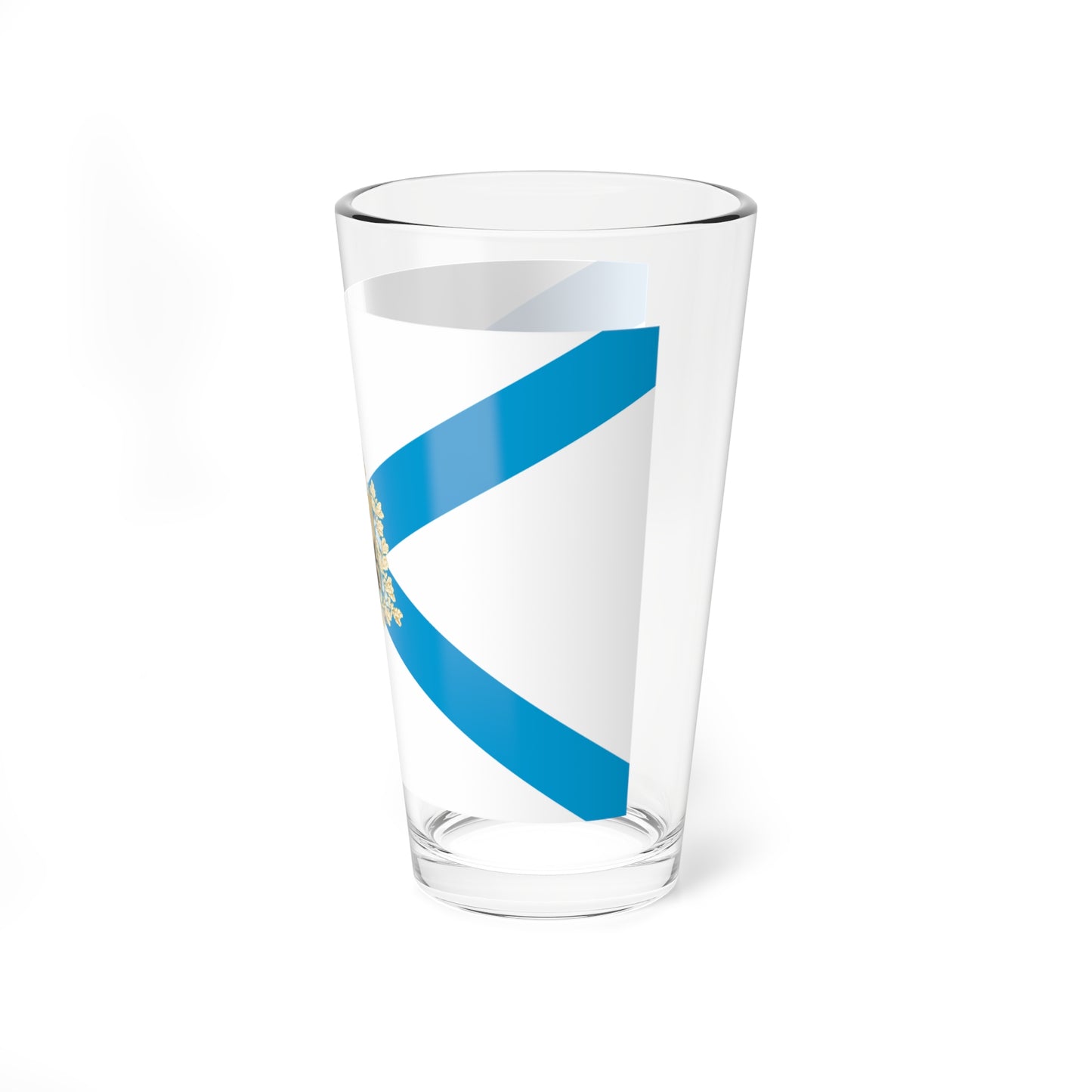 Flag of Arkhangelsk Oblast (Russia) Pint Glass 16oz