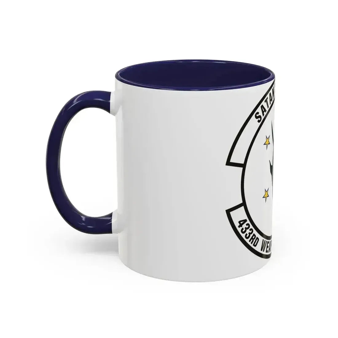433d Weapons Squadron (U.S. Air Force) Accent Coffee Mug - Go Mug Yourself