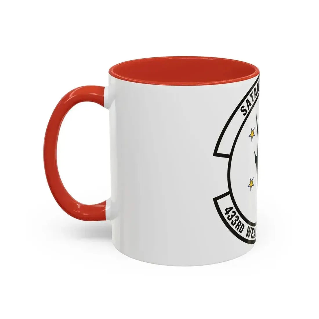 433d Weapons Squadron (U.S. Air Force) Accent Coffee Mug - Go Mug Yourself