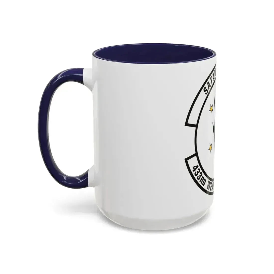 433d Weapons Squadron (U.S. Air Force) Accent Coffee Mug - Go Mug Yourself