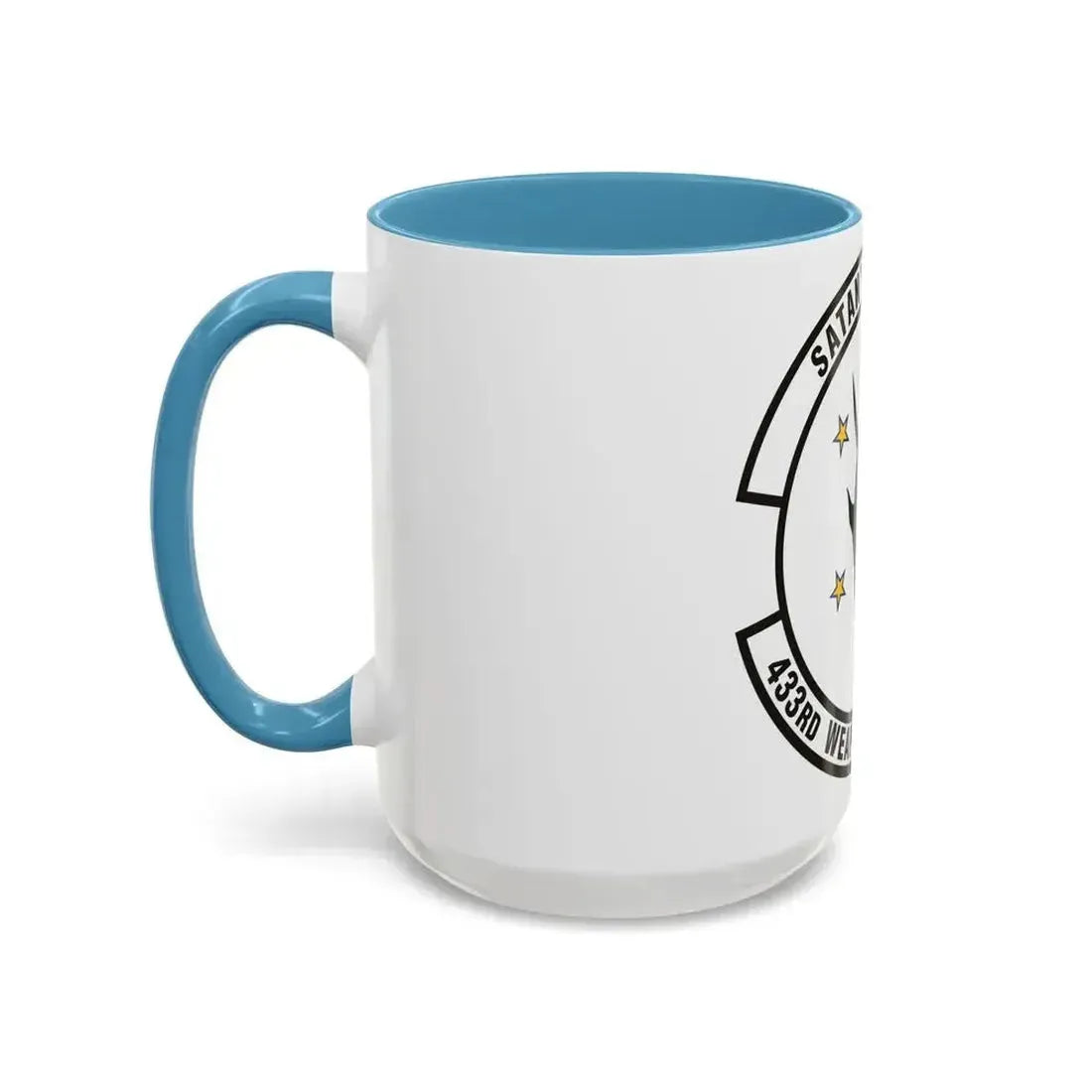 433d Weapons Squadron (U.S. Air Force) Accent Coffee Mug - Go Mug Yourself