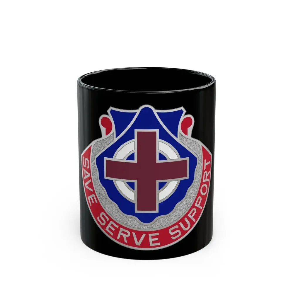 435 Medical Battalion (U.S. Army) Black Coffee Mug 11oz - Go Mug Yourself