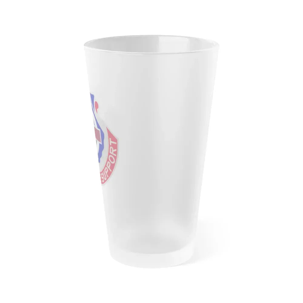 435 Medical Battalion (U.S. Army) Frosted Pint Glass 16oz - Go Mug Yourself