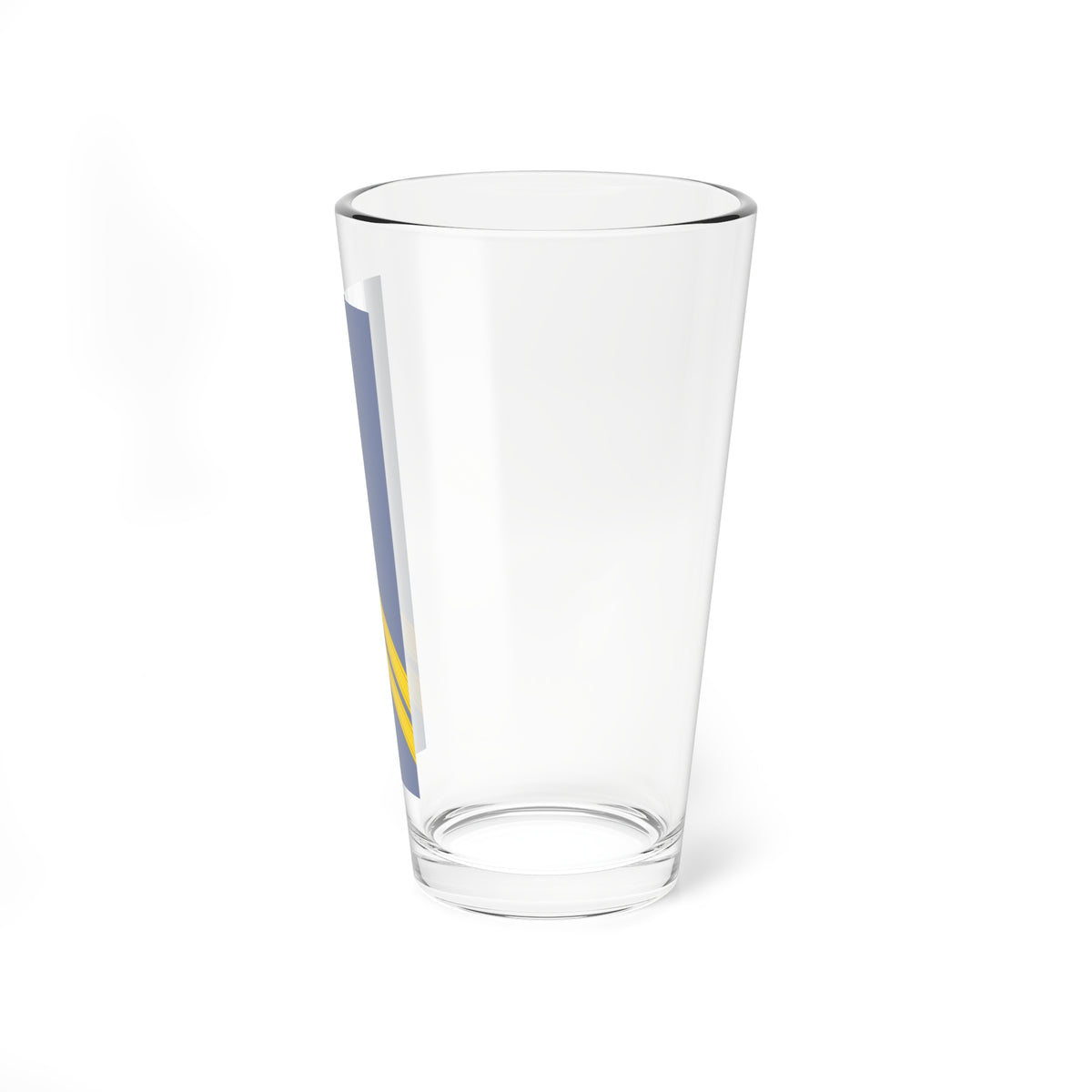 French Army sleeves OR 6 (Military Rank) Pint Glass 16oz