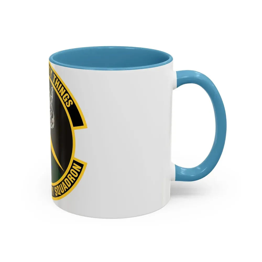 435th Air Mobility Squadron (U.S. Air Force) Accent Coffee Mug - Go Mug Yourself