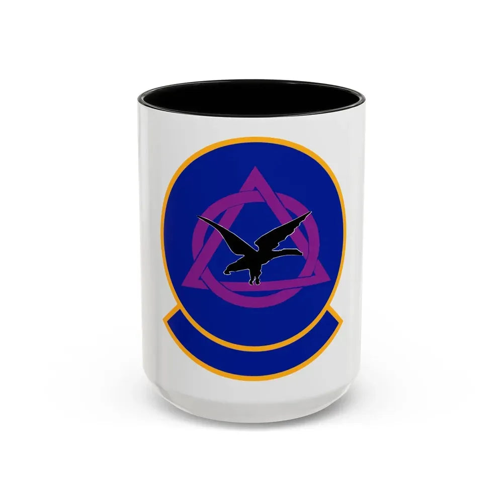 436 Dental Squadron AMC (U.S. Air Force) Accent Coffee Mug 15oz Black - Go Mug Yourself