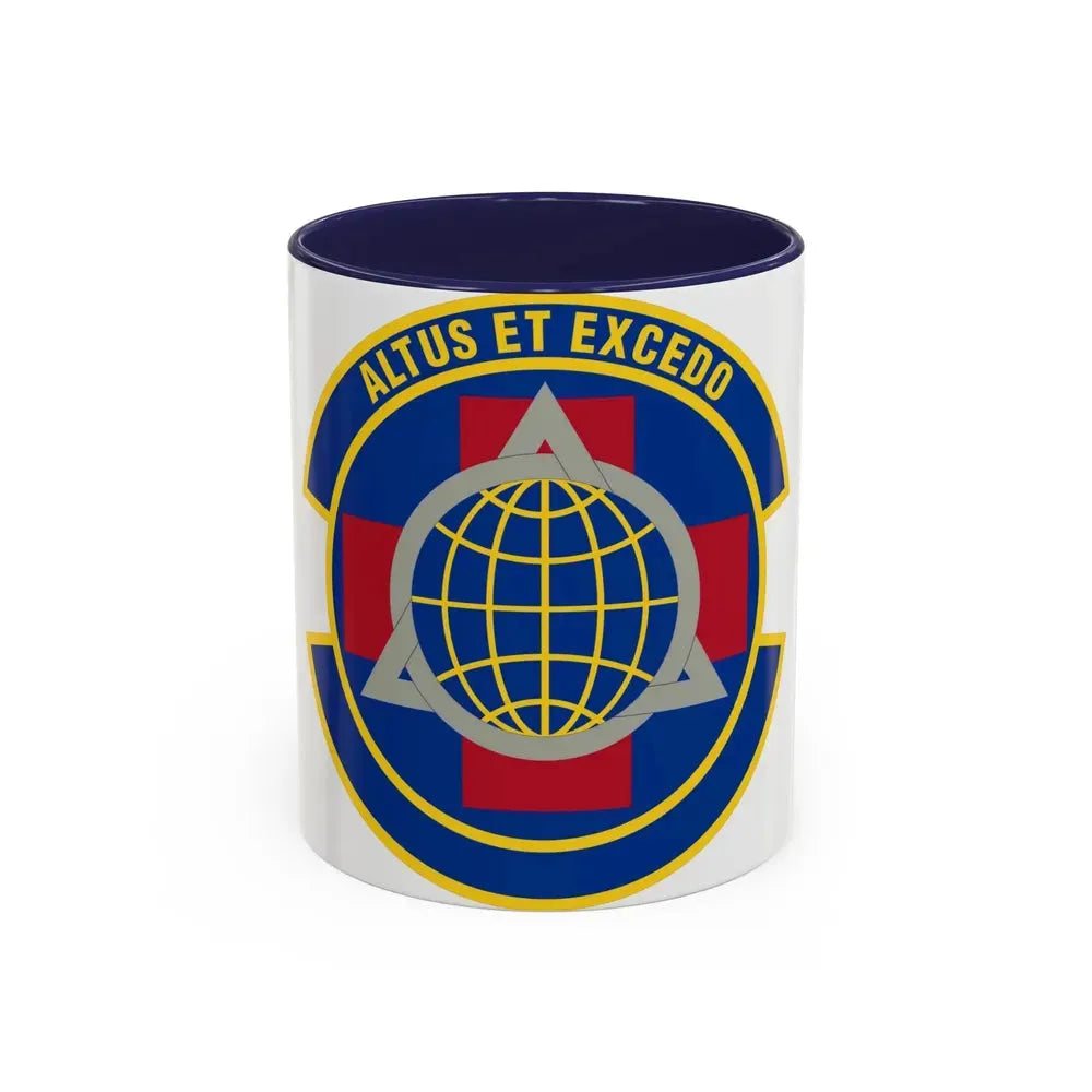 436 Operational Medical Readiness Squadron AMC (U.S. Air Force) Accent Coffee Mug 11oz Navy - Go Mug Yourself