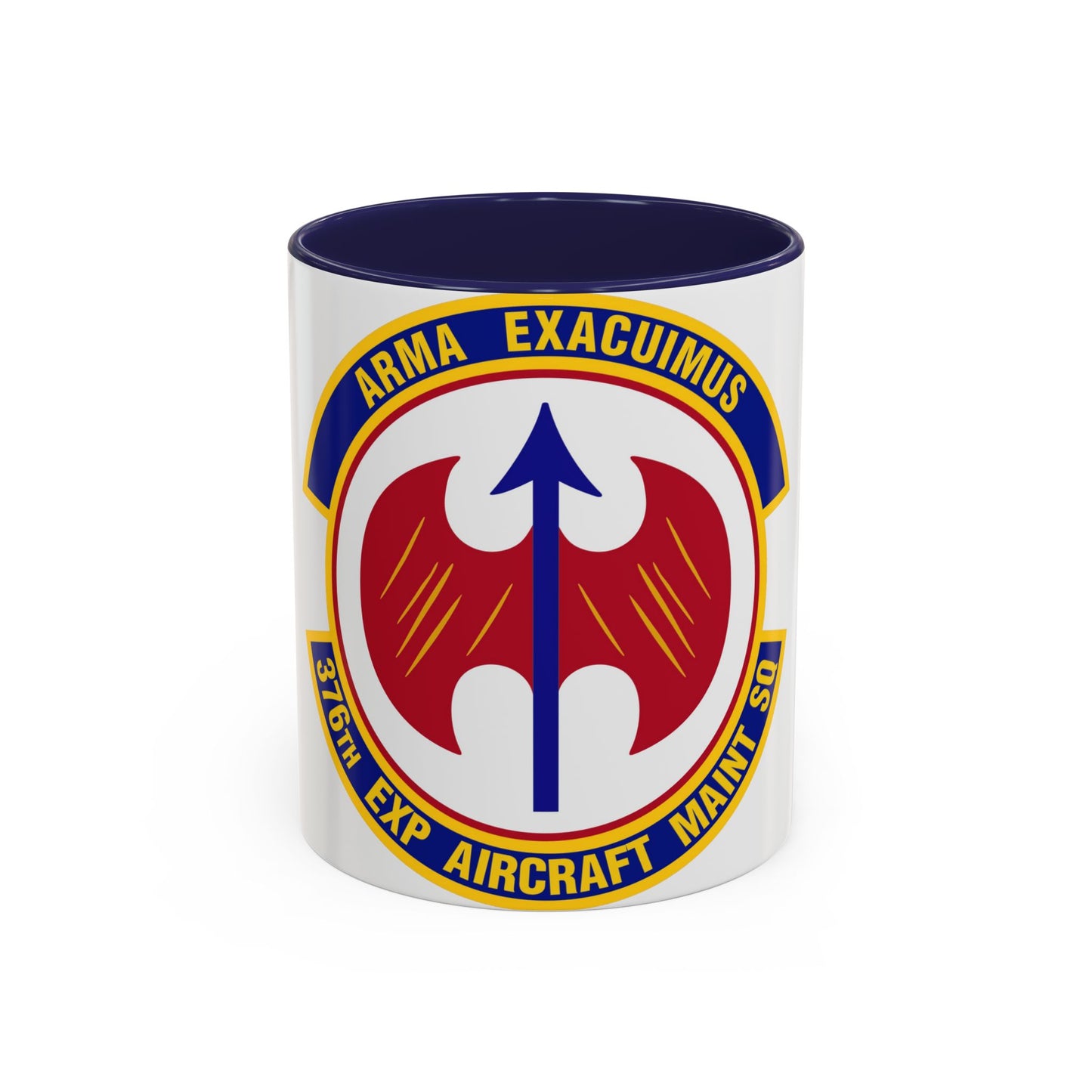 376th Expeditionary Aircraft Maintenance Squadron (U.S. Air Force) Accent Coffee Mug