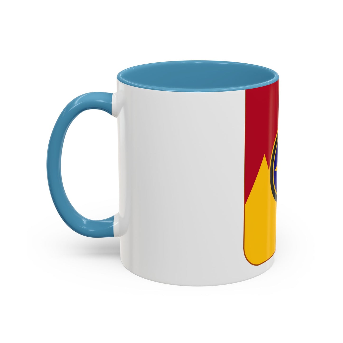 607th Armored Field Artillery Battalion v2 (U.S. Army) Accent Coffee Mug