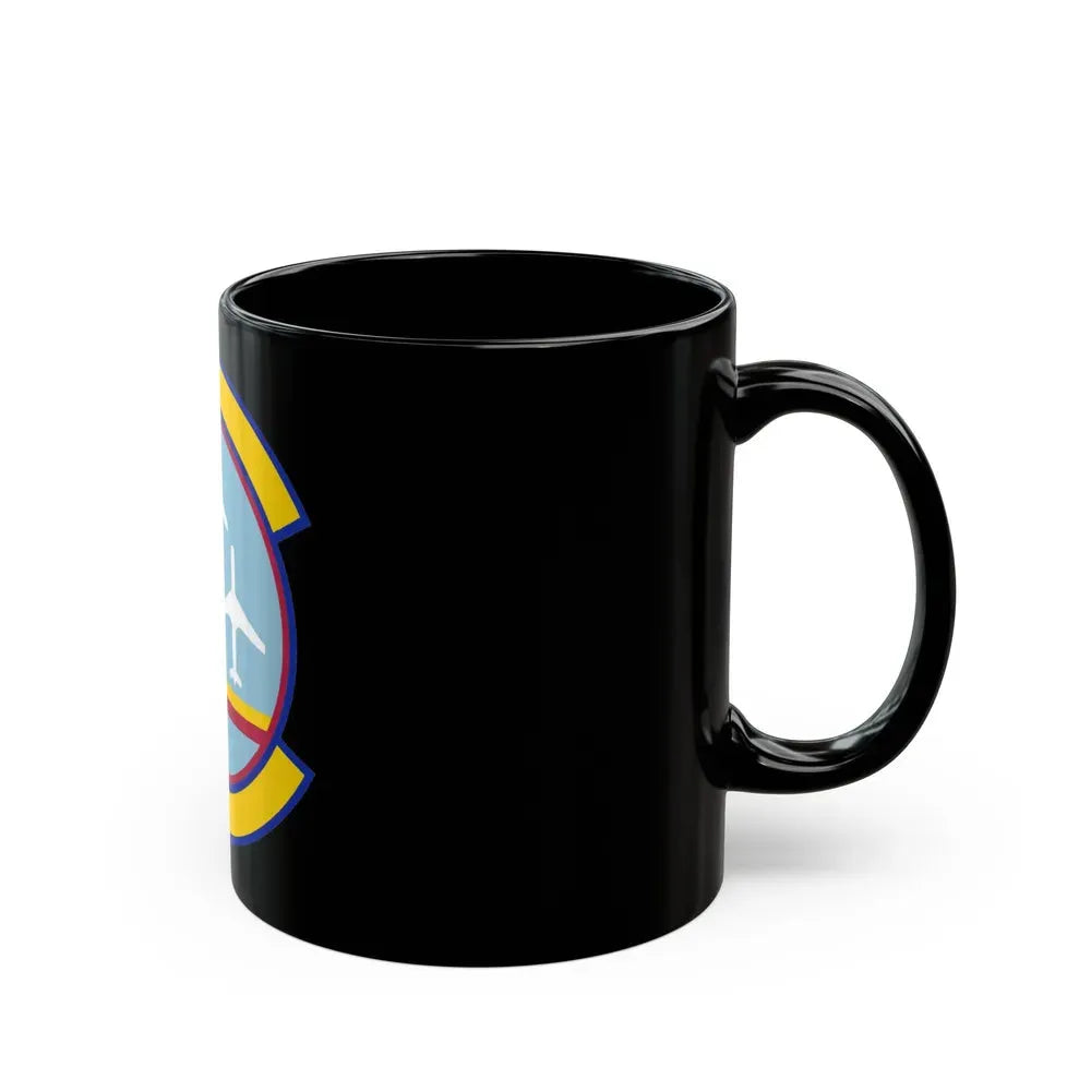 437 Operations Support Squadron AMC (U.S. Air Force) Black Coffee Mug - Go Mug Yourself