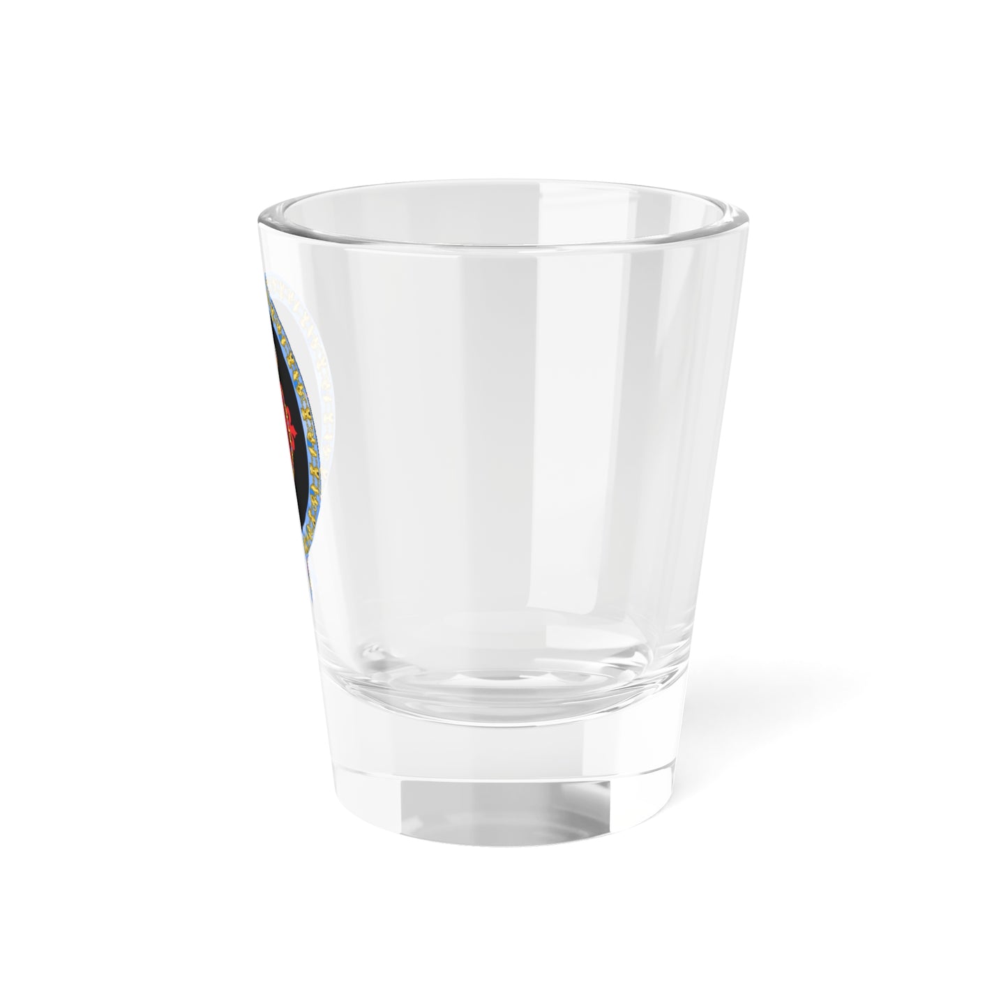 Coat of Arms of Infante Jaime of Spain Order of the Elephant Variant (Denmark) (Coat of Arms) Shot Glass 1.5oz