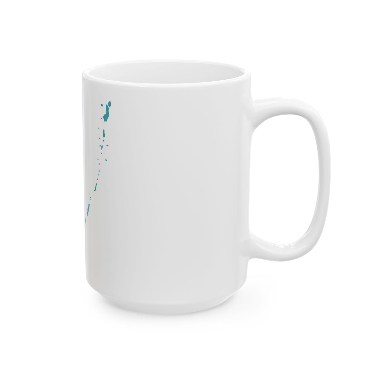 Sakhalin-obl-geo-stub (Russia) White Coffee Mug