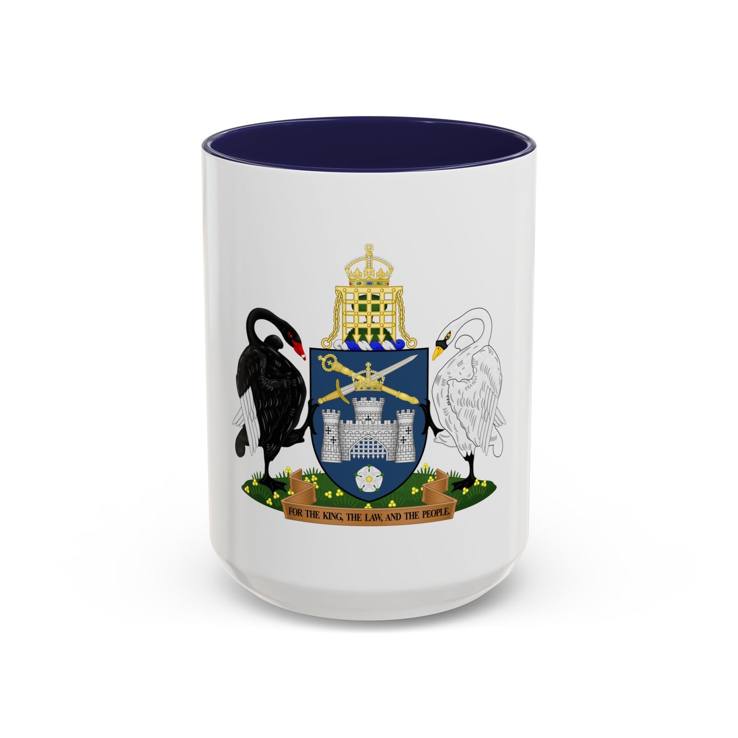 Coat of Arms of the Australian Capital Territory - Accent Coffee Mug