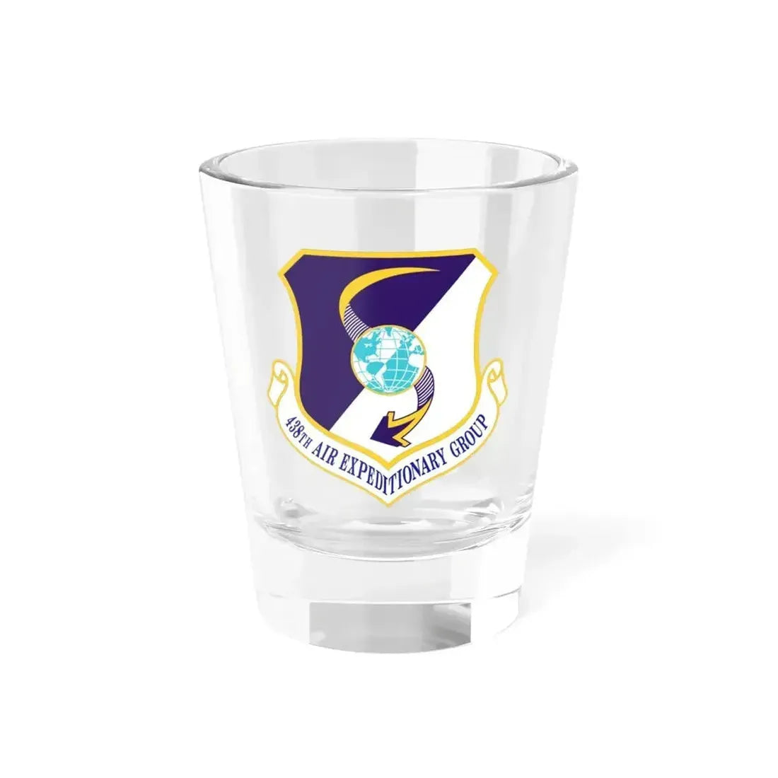 438th Air Expeditionary Group (U.S. Air Force) Shot Glass 1.5oz 1.5oz - Go Mug Yourself