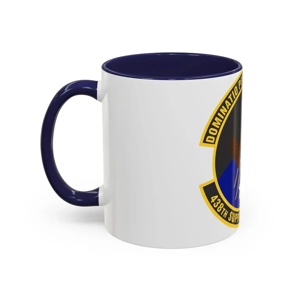 438th Supply Chain Operations Squadron (U.S. Air Force) Accent Coffee Mug - Go Mug Yourself