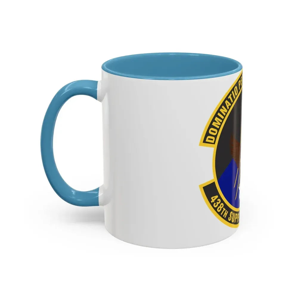 438th Supply Chain Operations Squadron (U.S. Air Force) Accent Coffee Mug - Go Mug Yourself