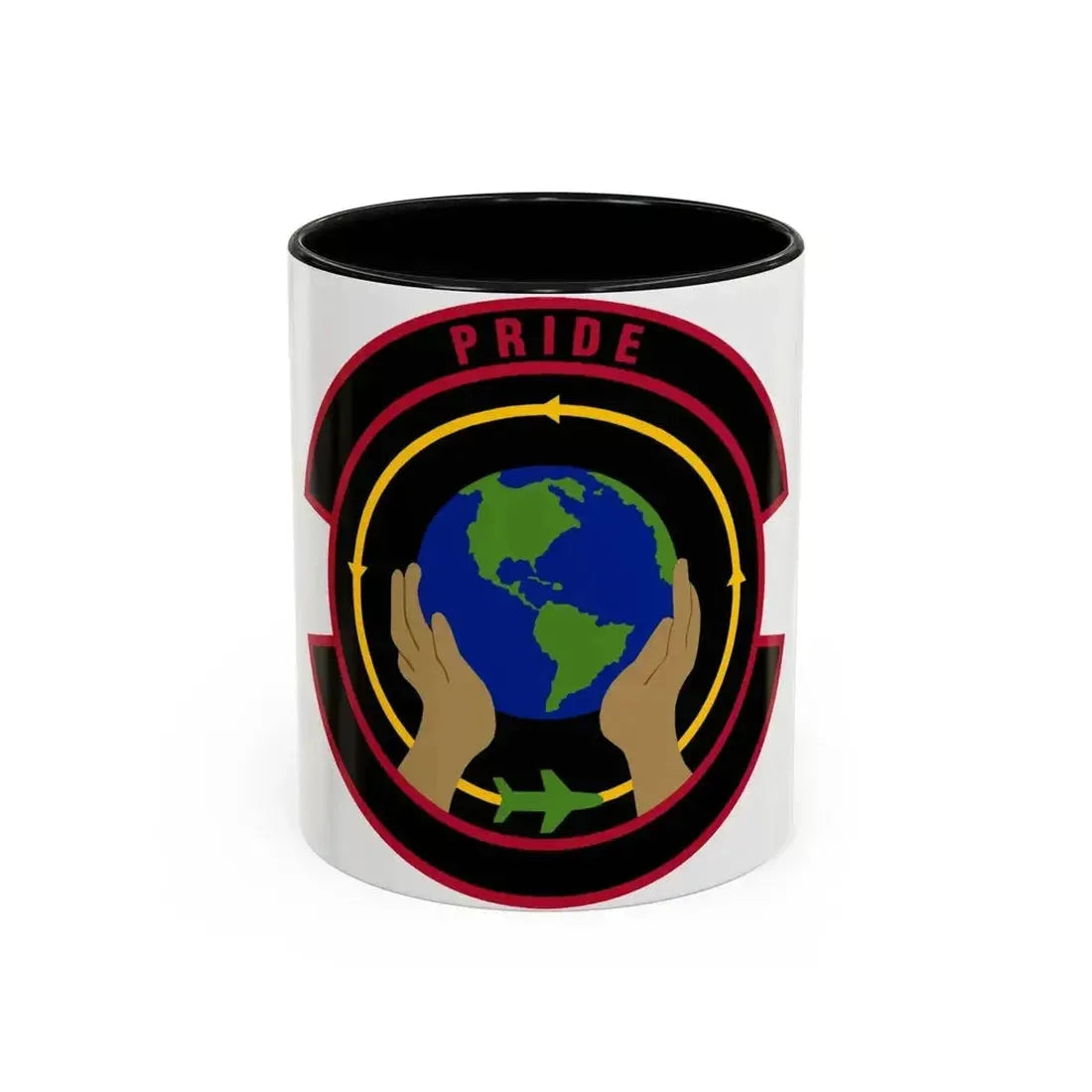 439 Force Support Squadron AFRC (U.S. Air Force) Accent Coffee Mug 11oz Black - Go Mug Yourself