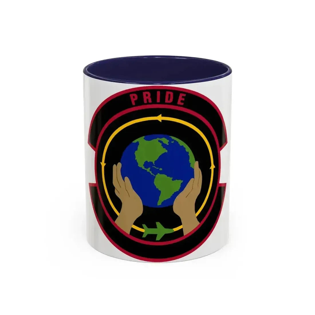 439 Force Support Squadron AFRC (U.S. Air Force) Accent Coffee Mug 11oz Navy - Go Mug Yourself