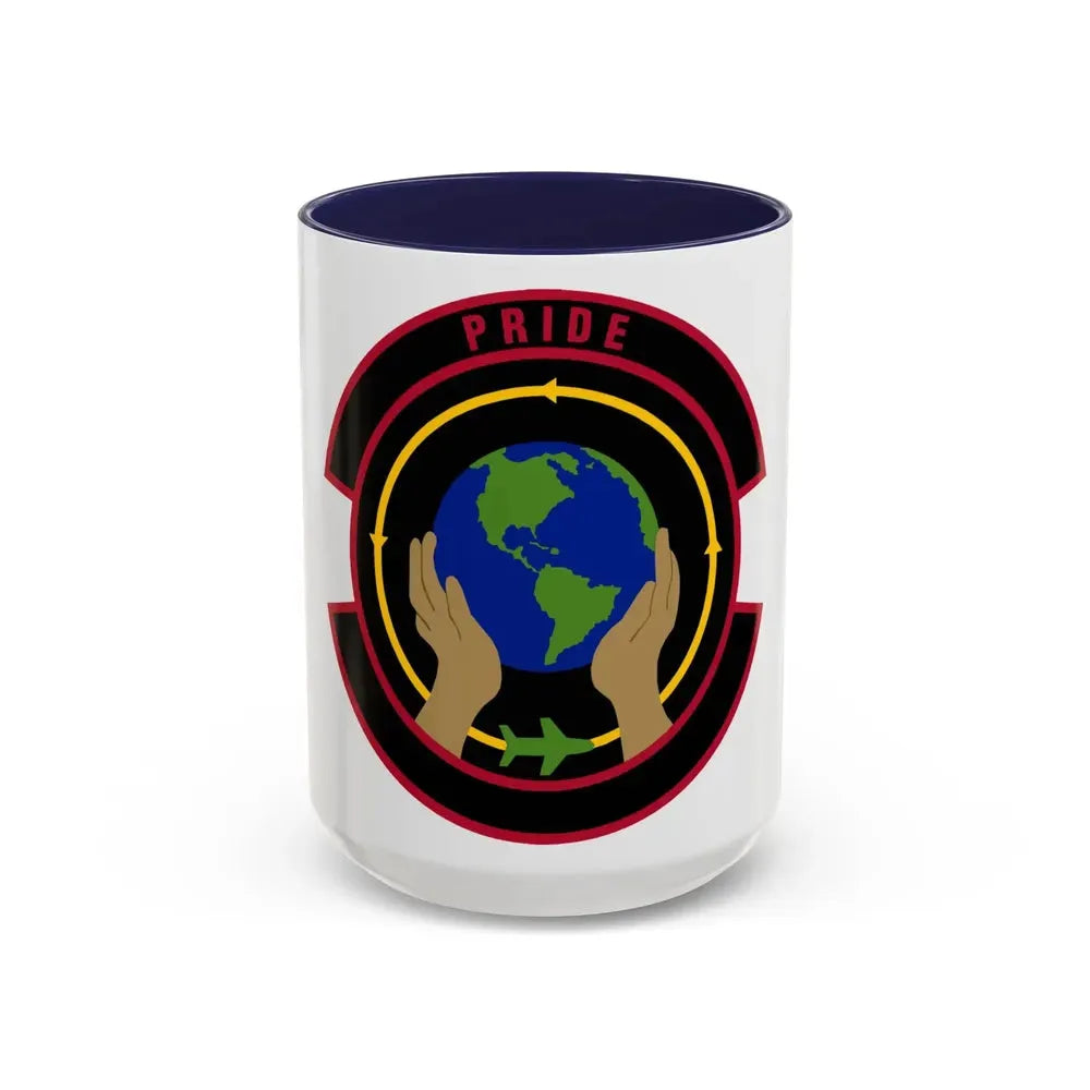 439 Force Support Squadron AFRC (U.S. Air Force) Accent Coffee Mug 15oz Navy - Go Mug Yourself