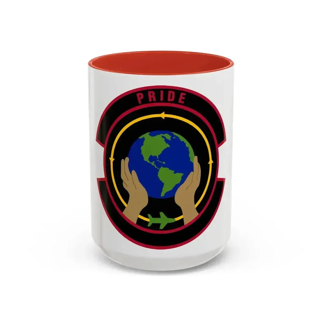 439 Force Support Squadron AFRC (U.S. Air Force) Accent Coffee Mug 15oz Red - Go Mug Yourself