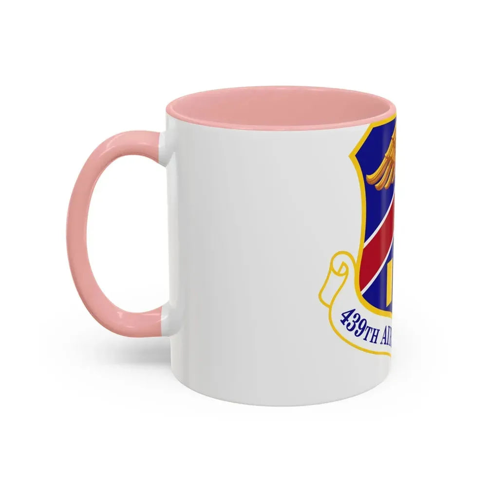 439th Airlift Wing (U.S. Air Force) Accent Coffee Mug - Go Mug Yourself