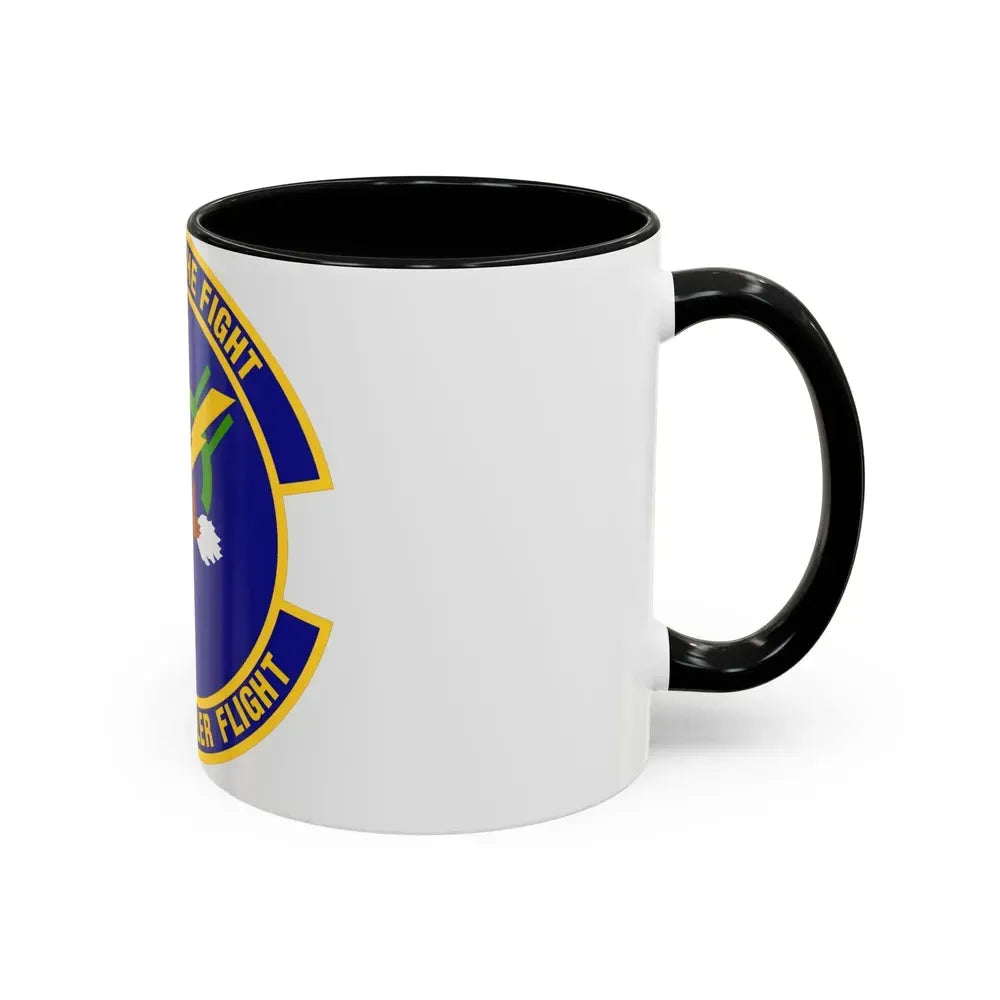 43d Comptroller Flight (U.S. Air Force) Accent Coffee Mug - Go Mug Yourself