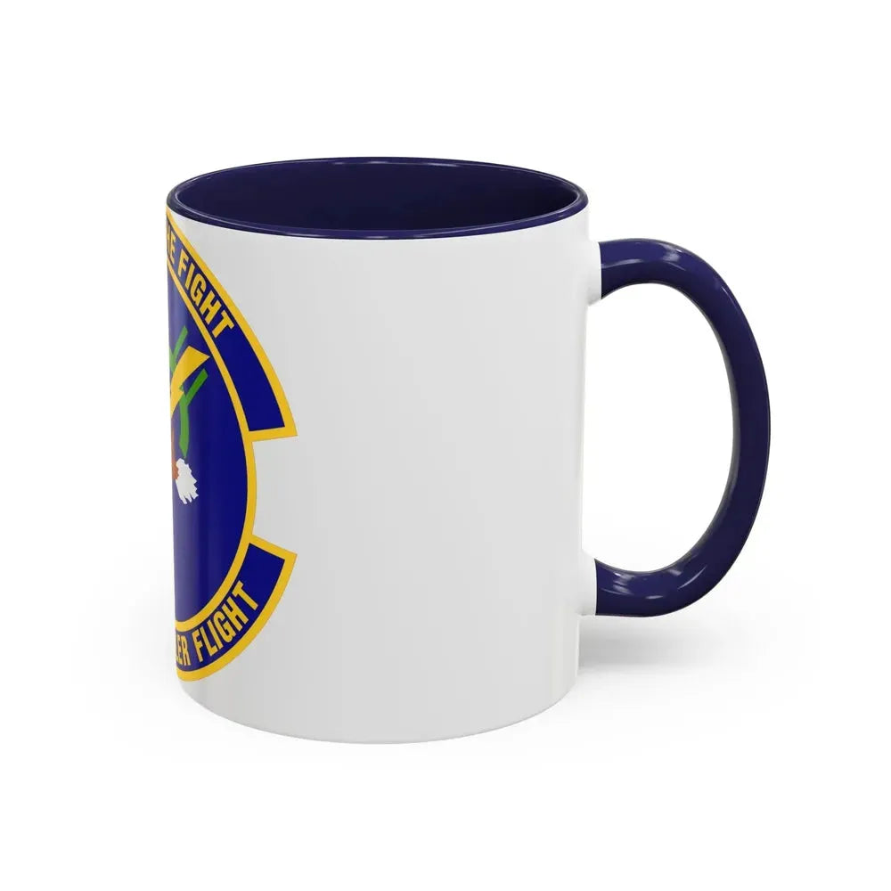 43d Comptroller Flight (U.S. Air Force) Accent Coffee Mug - Go Mug Yourself