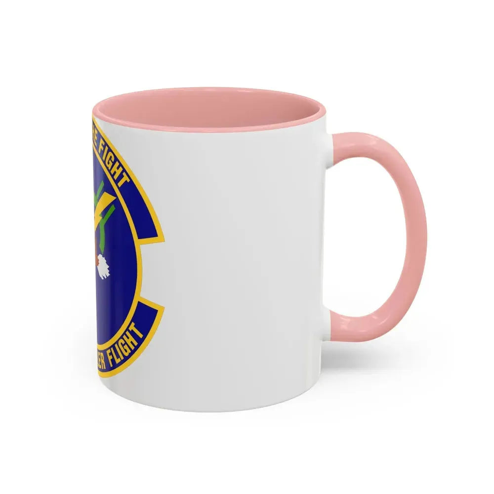 43d Comptroller Flight (U.S. Air Force) Accent Coffee Mug - Go Mug Yourself