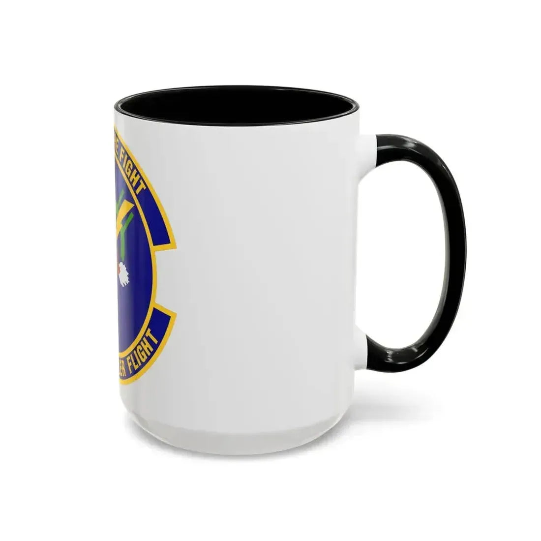 43d Comptroller Flight (U.S. Air Force) Accent Coffee Mug - Go Mug Yourself
