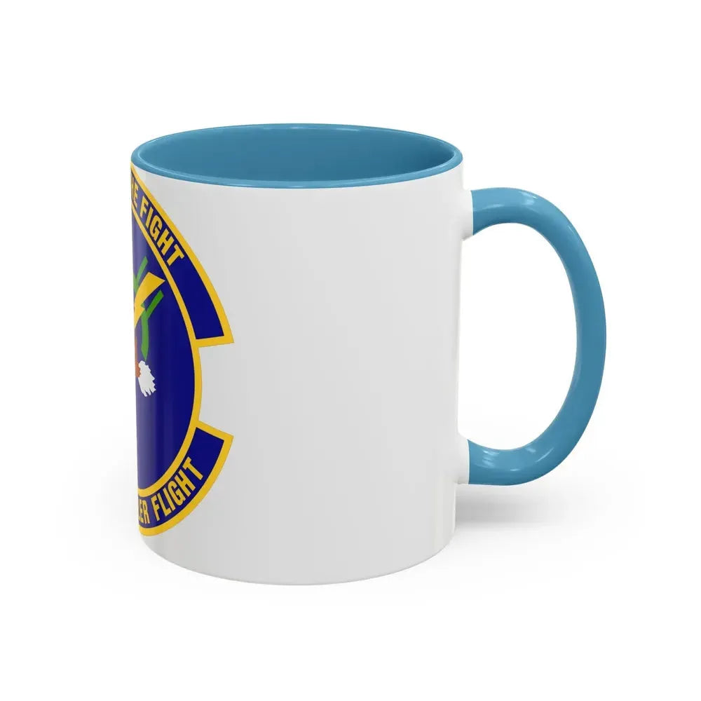 43d Comptroller Flight (U.S. Air Force) Accent Coffee Mug - Go Mug Yourself