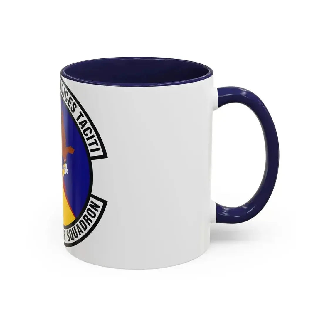 43d Intelligence Squadron (U.S. Air Force) Accent Coffee Mug - Go Mug Yourself