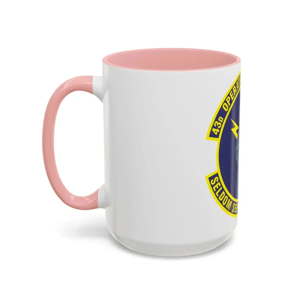 43d Operations Support Squadron (U.S. Air Force) Accent Coffee Mug - Go Mug Yourself