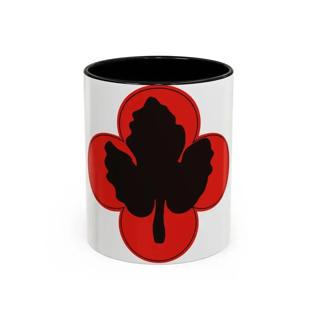 43rd Infantry Division CSIB (U.S. Army) Accent Coffee Mug 11oz Black - Go Mug Yourself
