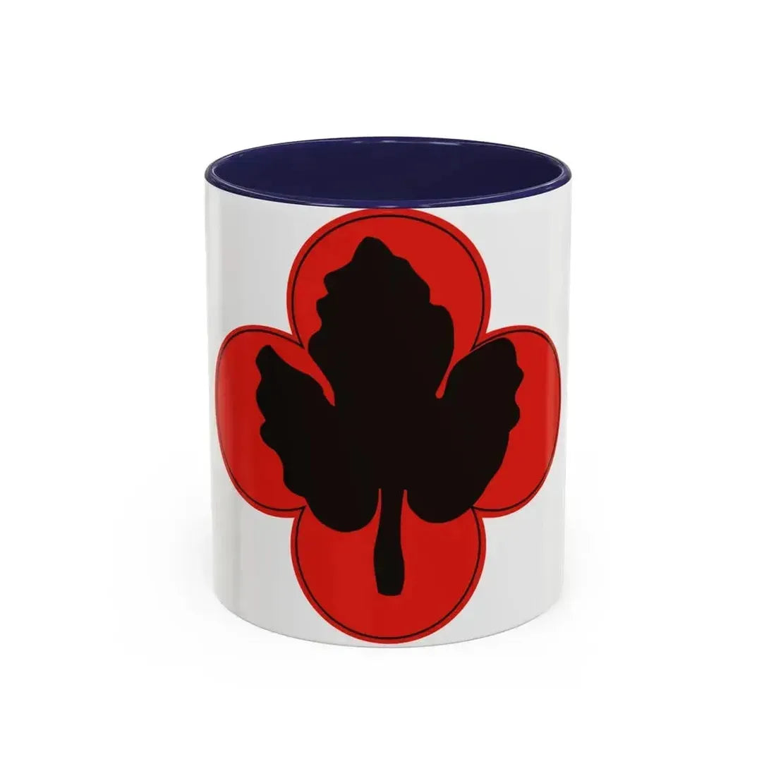 43rd Infantry Division CSIB (U.S. Army) Accent Coffee Mug 11oz Navy - Go Mug Yourself
