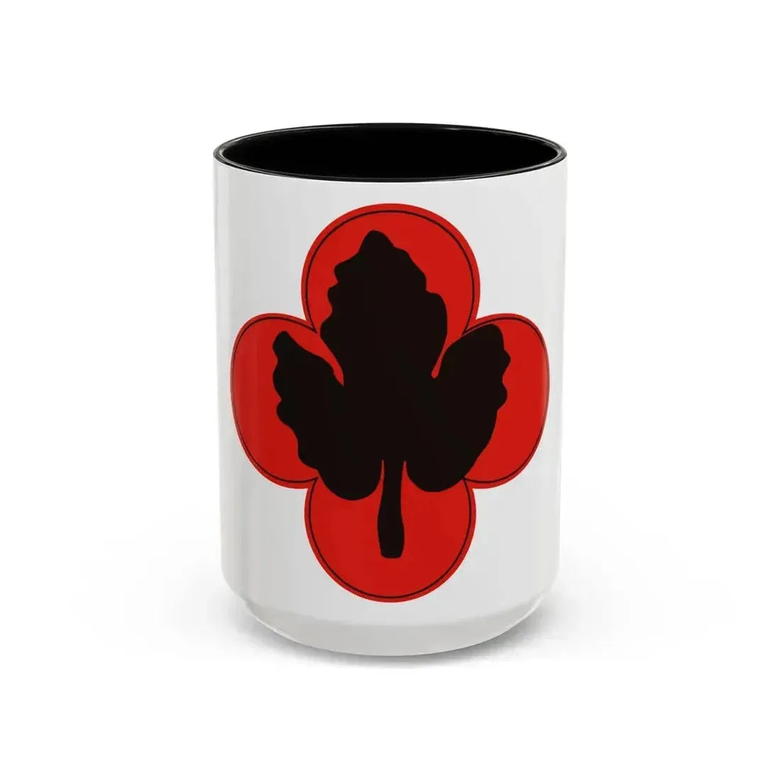 43rd Infantry Division CSIB (U.S. Army) Accent Coffee Mug 15oz Black - Go Mug Yourself