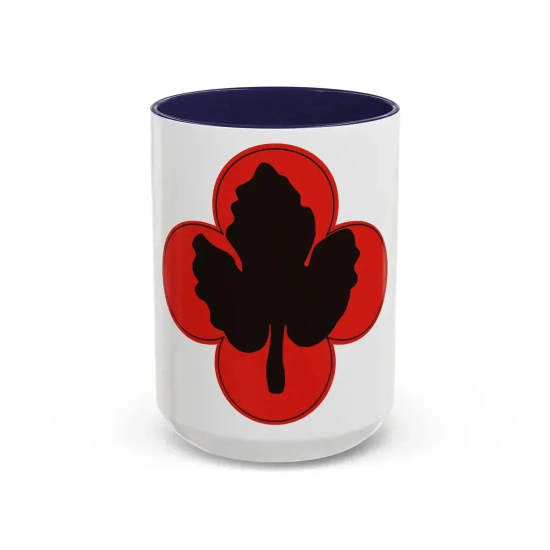 43rd Infantry Division CSIB (U.S. Army) Accent Coffee Mug 15oz Navy - Go Mug Yourself