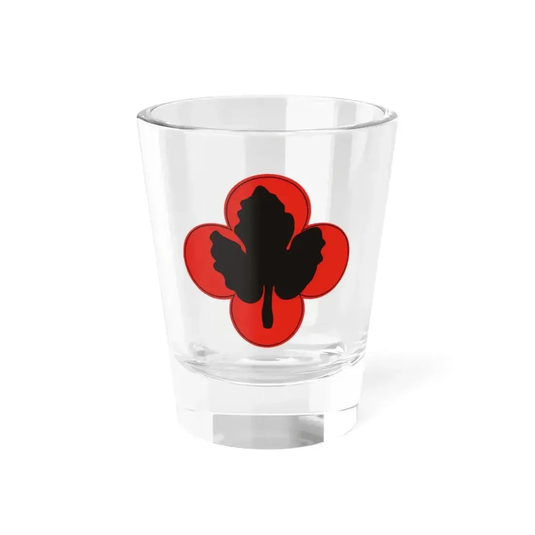 43rd Infantry Division CSIB (U.S. Army) Shot Glass 1.5oz 1.5oz - Go Mug Yourself