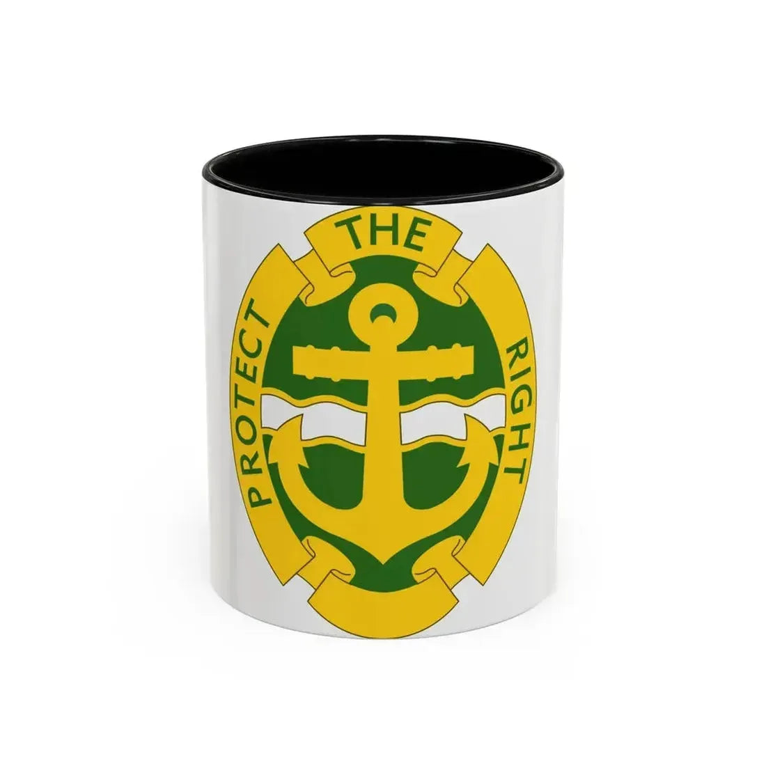 43rd Military Police Brigade 2 (U.S. Army) Accent Coffee Mug 11oz Black - Go Mug Yourself