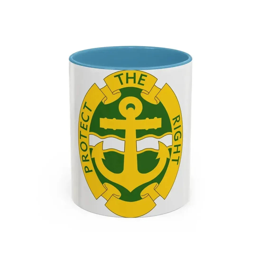 43rd Military Police Brigade 2 (U.S. Army) Accent Coffee Mug 11oz Light Blue - Go Mug Yourself