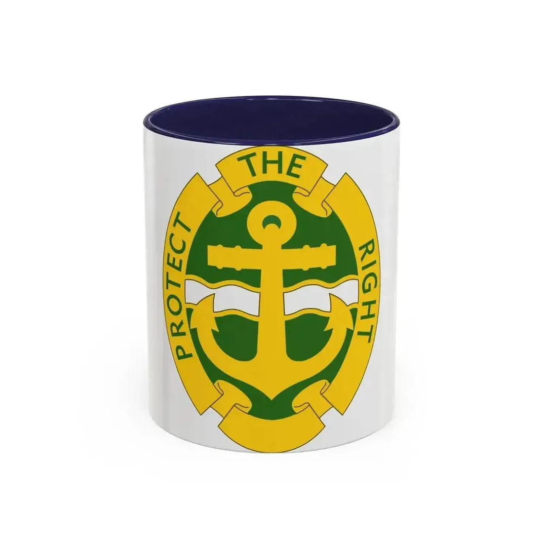 43rd Military Police Brigade 2 (U.S. Army) Accent Coffee Mug 11oz Navy - Go Mug Yourself
