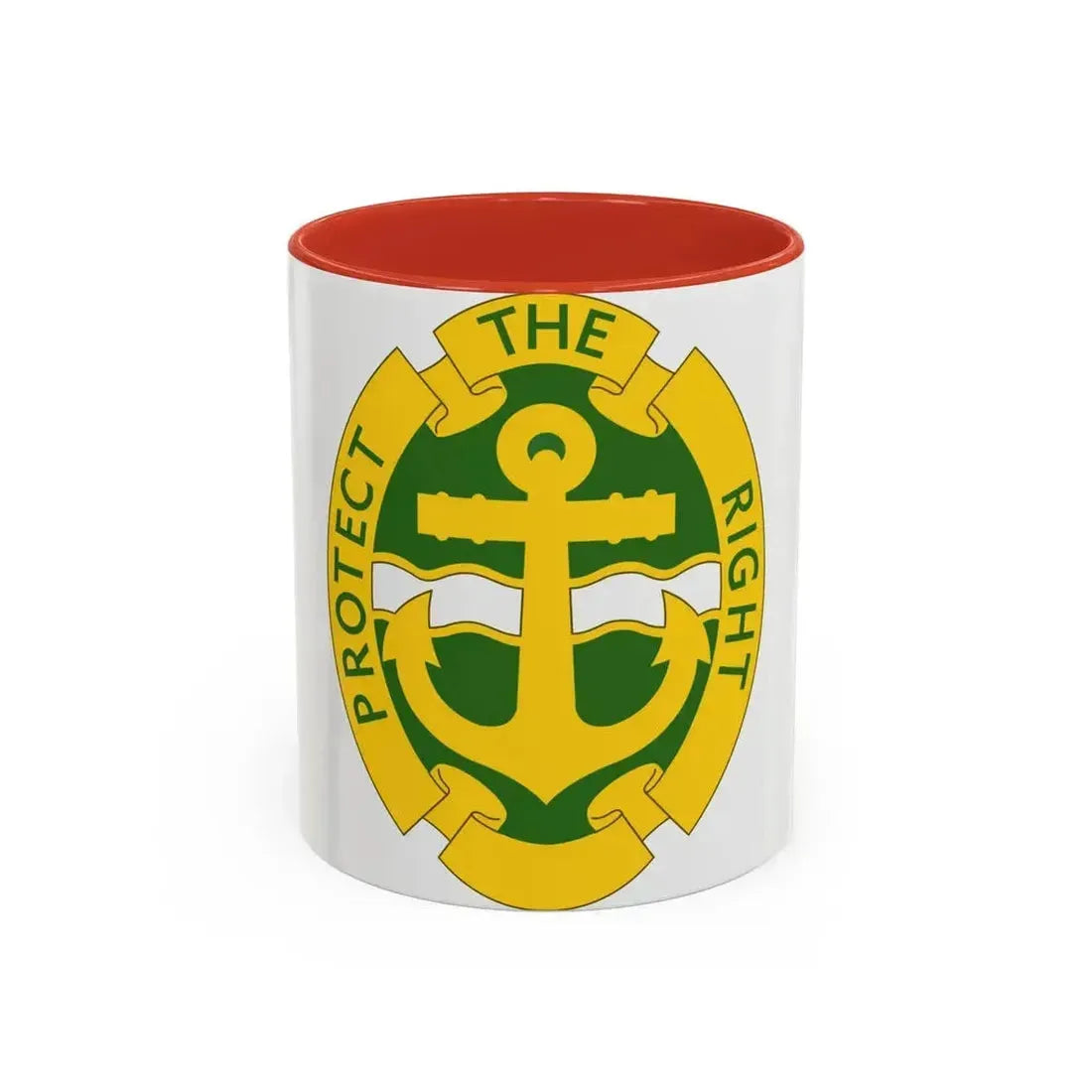 43rd Military Police Brigade 2 (U.S. Army) Accent Coffee Mug 11oz Red - Go Mug Yourself