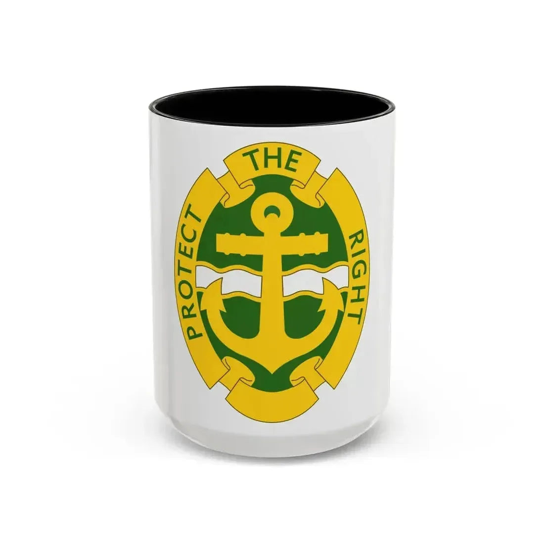 43rd Military Police Brigade 2 (U.S. Army) Accent Coffee Mug 15oz Black - Go Mug Yourself